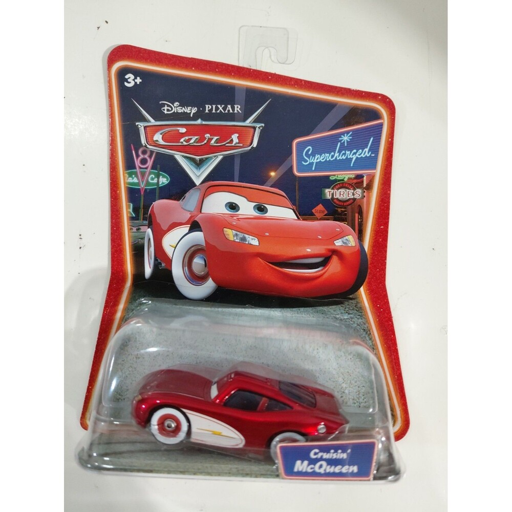 NIP Mattel 1:55 DieCast Disney Pixar Cars Supercharged Crusin' Lightning McQueen
